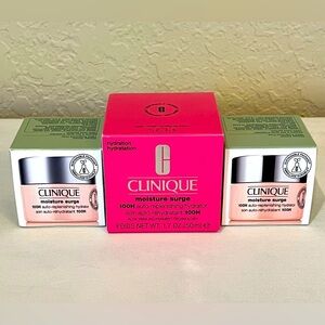 🌺 Clinique Moisture Surge 100H Bundle